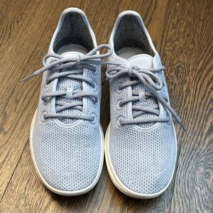 Allbirds Tree Runner Sneakers Light Blue Men’s 9 / Women's Size 10.5 / EU 42